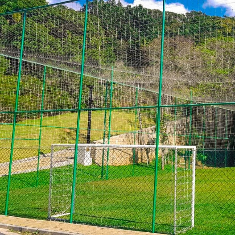 Rede de Proteção para Quadra Esportiva Preço RIO DOS CEDROS - Rede de Proteção para Quadra Esportiva