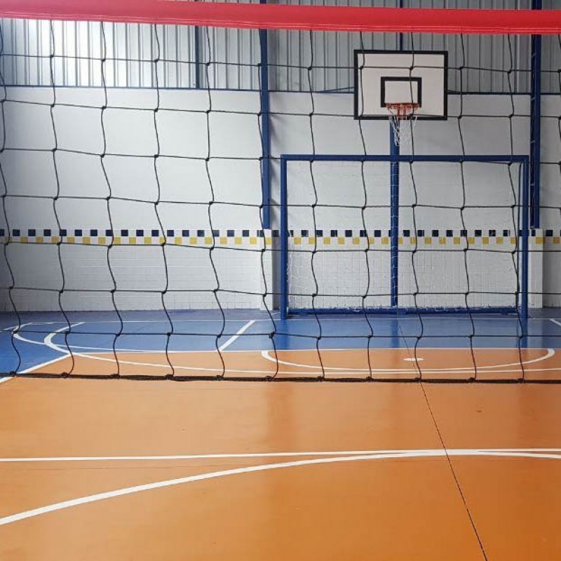 Redes para Cobertura de Quadra Major Gercino - Rede de Proteção para Quadra de Futsal