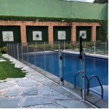 cerca de proteção para piscina removível preço Major Gercino