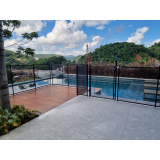 cerca para proteção de piscina Tijucas